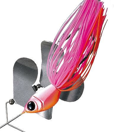 fish tornado lures Evergreen Buzz Bait MoDO Bubble Tornado 3/8oz Hot Pink