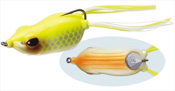 Evergreen Bass Lure Kicker Frog Jr #602 Big Bite Chart