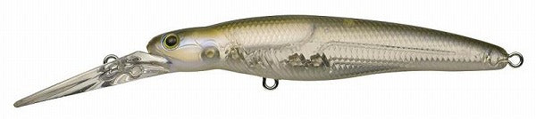 Evergreen Bass Lure Kicker Eater #309 Flicker Matte Silver