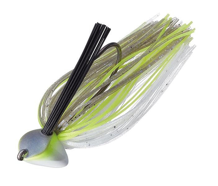 Evergreen Rubber Jig Grass Ripper 3/8oz #145 Chart Shad