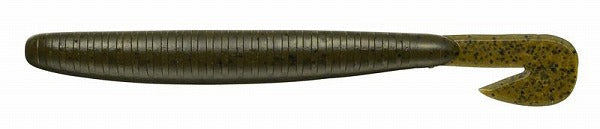 Evergreen Worm Clap Buzzer 6inch #01 Green Pumpkin BK