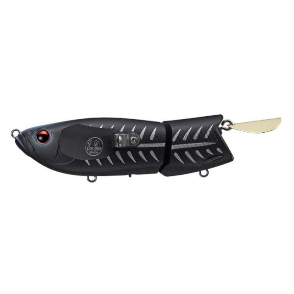 Evergreen Bass Lure Otter Crawler #654 Matt Black Bone