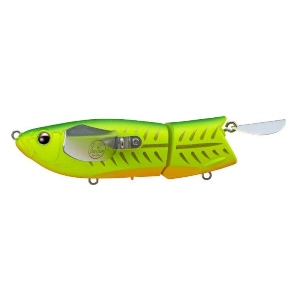 Evergreen Bass Lure Otter Crawler #656 Lime Chart Bone
