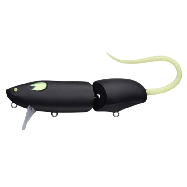 Evergreen Bass Lure Combat Rat Jr. #643 Matte Black