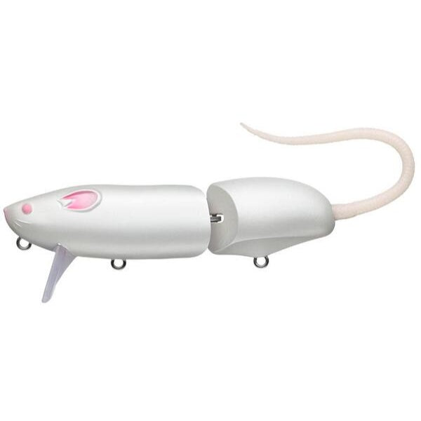 Evergreen Bass Lure Combat Rat Jr. #645 Matte White
