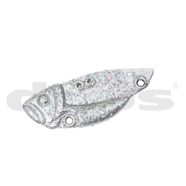 Deps Trout Plug Circuit Vib Trout model 3.5g #01 Silver Holo