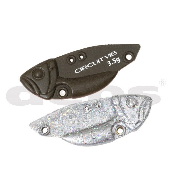 Deps Trout Plug Circuit Vib Trout model 3.5g #03 Brown Silver