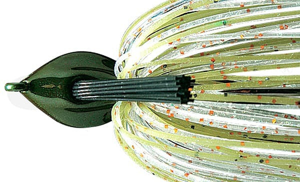 Deps Rubber Jig Flat Back Jig 3/16oz #21 Weed shrimp