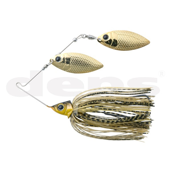 Deps Glide Head Spinnerbait 3/8oz #06 Black-Gold