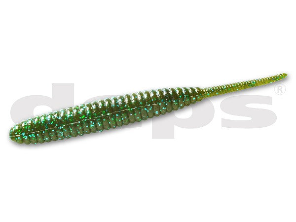 Deps Worm Death Adder 5inch #11 Watermelon/Blue Flake