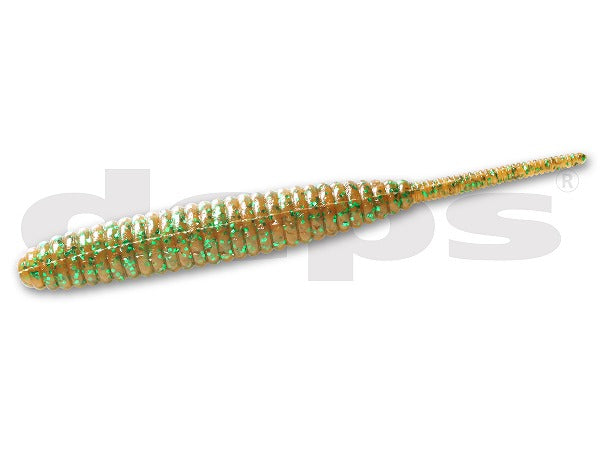 Deps Worm Death Adder 5inch #13 Cinnamon/Green Flake