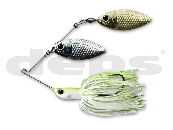 Deps Spinnerbait B Custom 1/2oz Double Willow #10 Dead Grass
