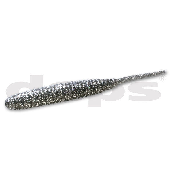 Deps Worm Death Adder 4inch #04 Smoke/Silver Flake