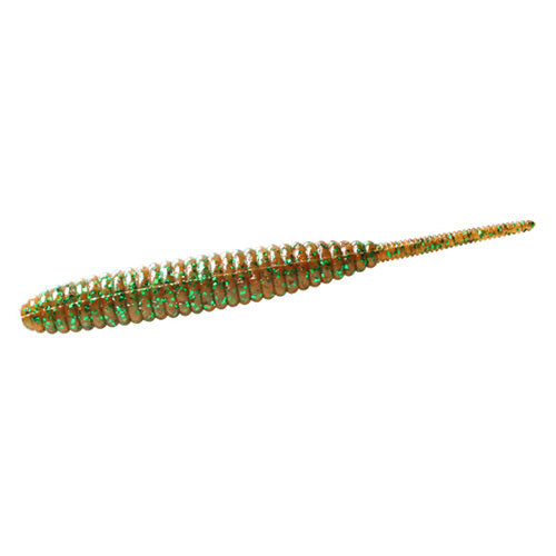 Deps Worm Death Adder 4inch #13 Cinnamon/Green Flake