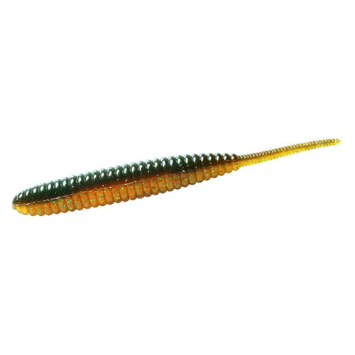Deps Worm Death Adder 4inch #21 Pumpkin Green Back