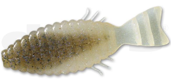 Deps Worm Bull Flat 3.8inch #114 Champagne Pepper/Neon Pearl