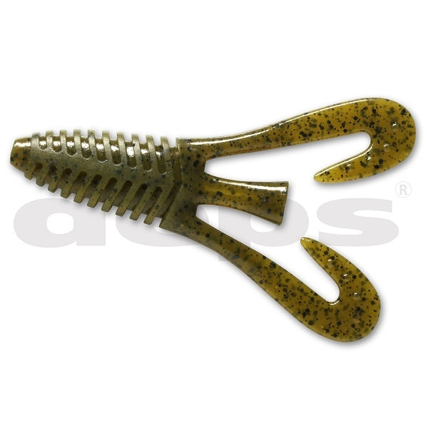 Deps Worm Barbute 3.5inch #12 Green Pumpkin