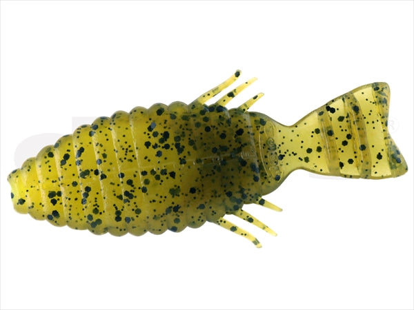 Deps Worm Bull Flat 3.8inch #52 Green PumpkinChartreuse