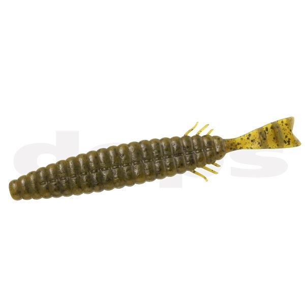 Deps Worm Bull Slender 4.7inch #12 Green Pumpkin