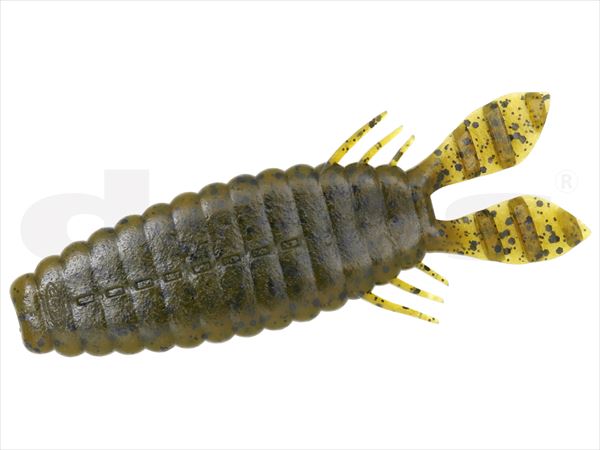 Deps Worm Bull Slide 3.4inch #12 Green Pumpkin