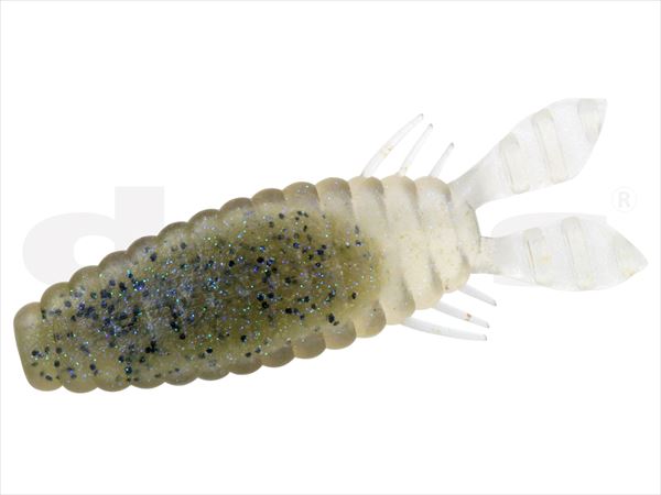 Deps Worm Bull Slide 3.4inch #114 Champagne Pepper & Neon Pearl