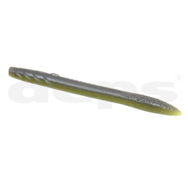 Deps Worm Slender Scat 5inch #20 Watermelon Pro Blue