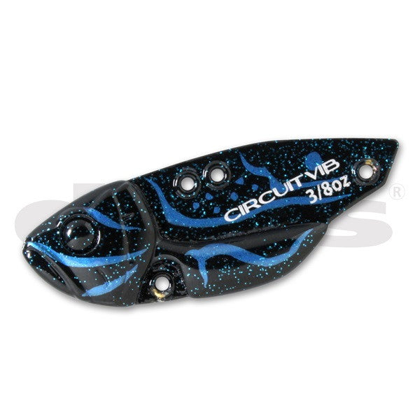 Deps Bass Lure Circuit Vibe 1/4oz #14 Blue Back Claw