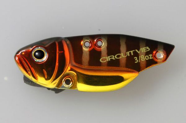 Deps Bass Lure Circuit Vibe 1/2oz #02 Red Gill