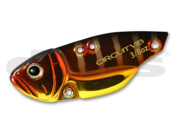 Deps Bass Lure Circuit Vibe 1/8oz #02 Red Gill