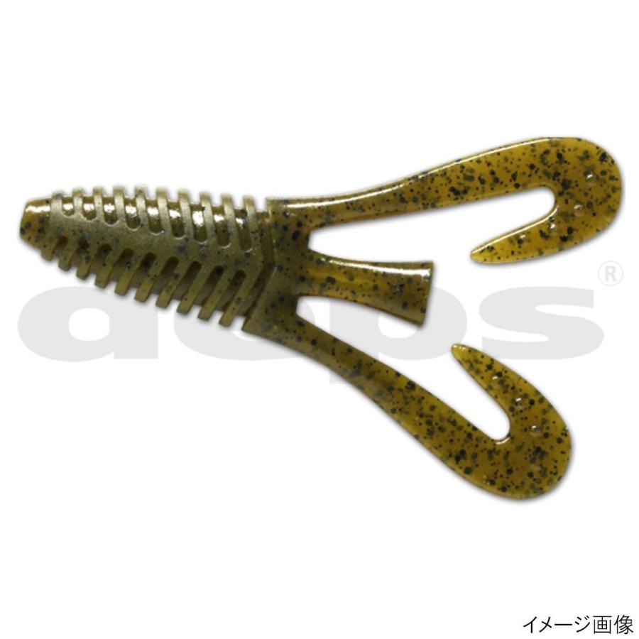 Deps Worm Barbute 4inch #12 Green Pumpkin