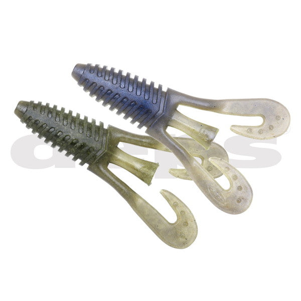 Deps Worm Barbute 4inch #20 Watermelon Pro Blue