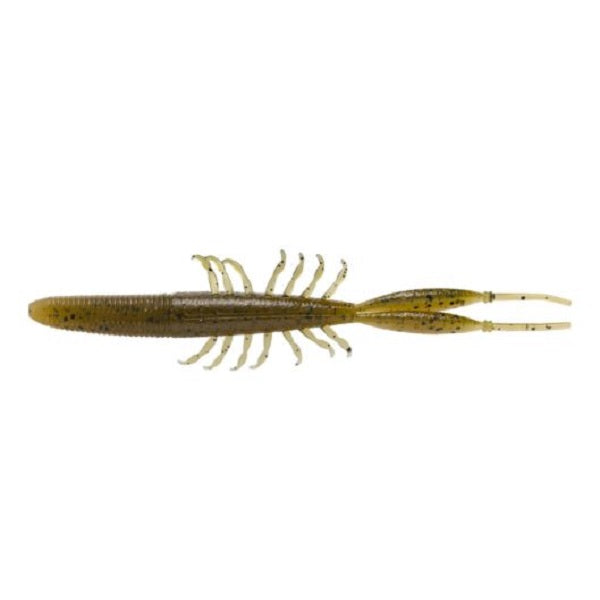 Tiemco Worm Loco ism Vibra Shrimp 5inch #241 Green Pumpkin /WM