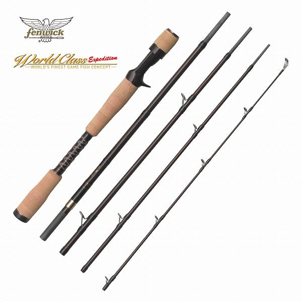fenwick vs shimano rods Tiemco Bass Rod Fenwick WCE66CM-5J (Baitcasting 5 Piece)