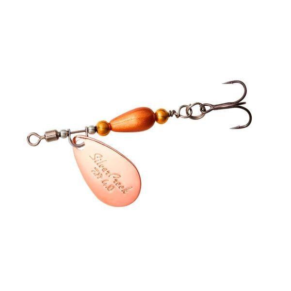bronze fishing lure Daiwa Silver Creek Spinner 3.0g Copper