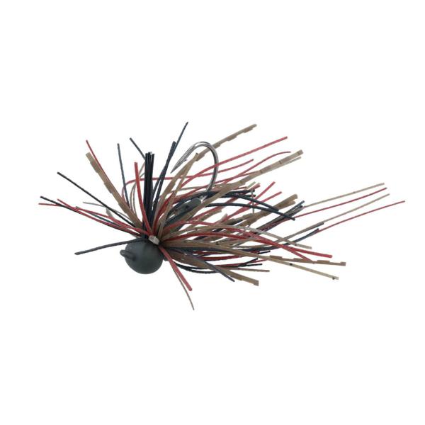 Daiwa Steez Flex Jig Bass Lure - 0.1 Oz / 2.5g, Swamp Zari Color, With Changeable Hook - View #9