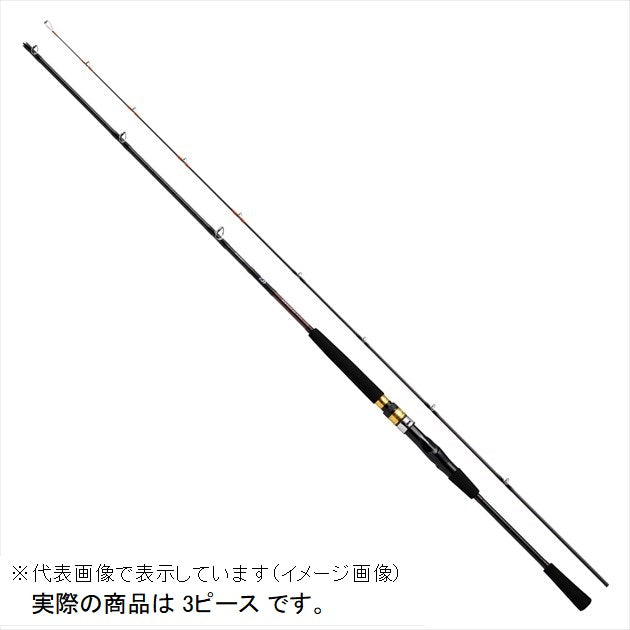 3 piece baitcasting rod Daiwa Boat Sea Flex 64 80-300/ N (Baitcasting Piece) FISHING REEL, 