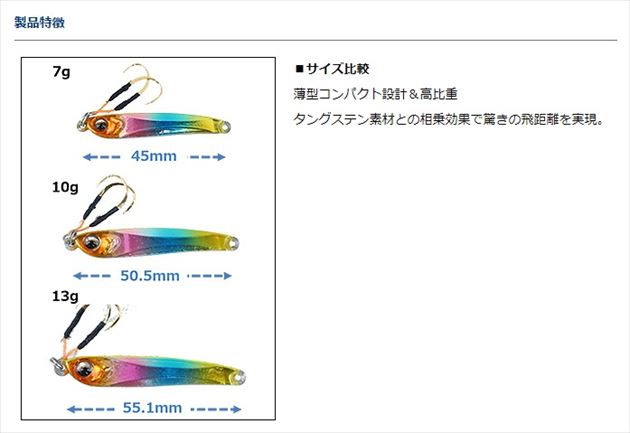 Daiwa Gekkabijiin Prisoner TG Deca Aji Decameval SPEC 7g Bullpin