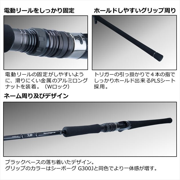 Daiwa Neostage DG J60B-4 (Baitcasting 2 Piece)