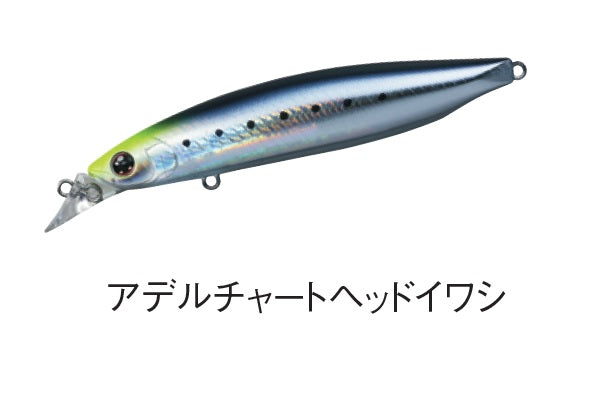 Daiwa Seabass Lure Shoreline Shiner-Z Vertis R 98F Adele Charthead Sardine