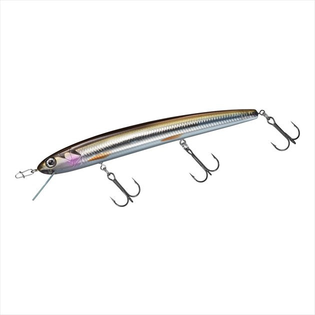 Daiwa Bass Lure HMKL Minnow Steez Custom 137F Half Mirror Wakasagi