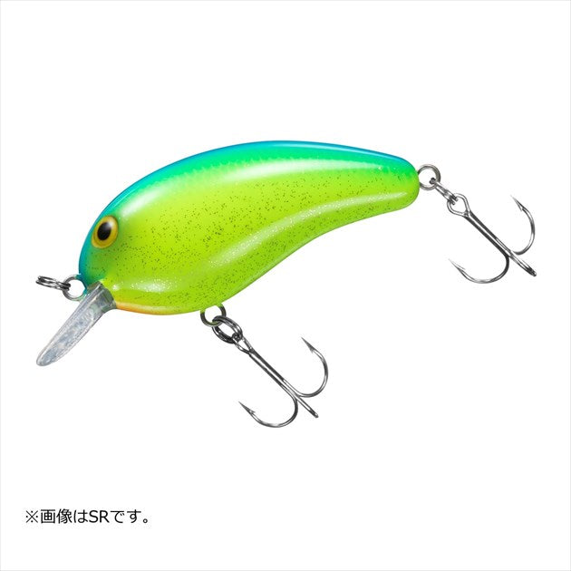 Daiwa Bass Lure Peanut SSR Blue Back Chart