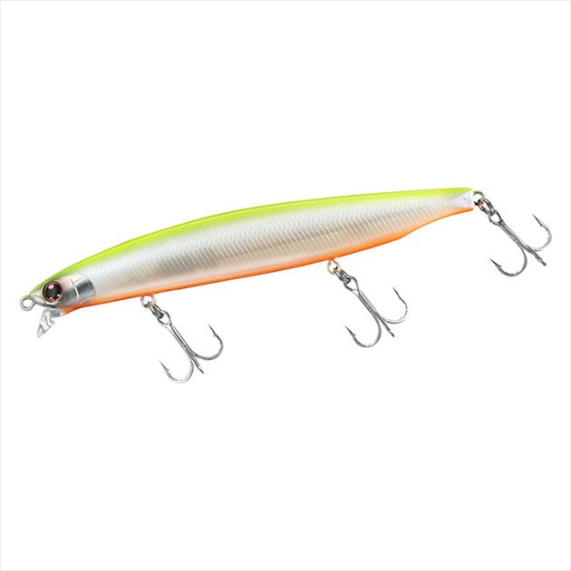Daiwa Seabass Lure Shoreline Shiner-Z Vertice R 125F-SSR Chartback Pea