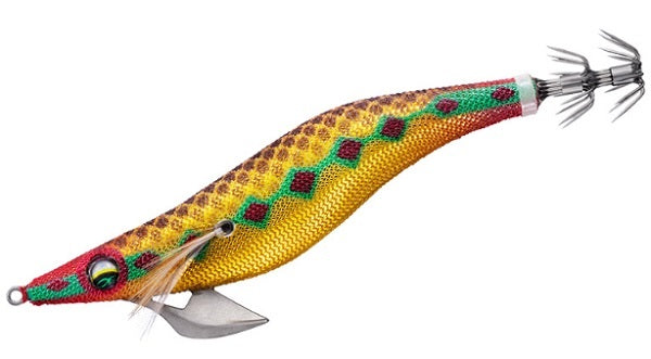 Daiwa Egi Emeraldas Peak Type S #4.0 Gold - Caramel Warp Jack