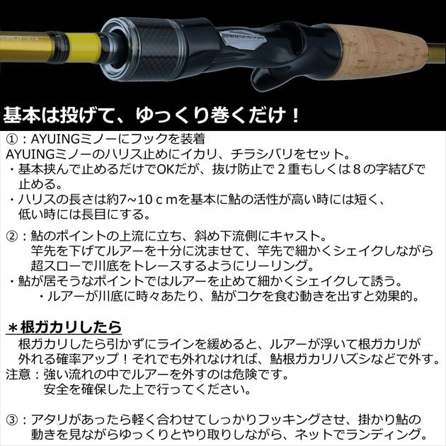 Daiwa Trout rod Neostage AY93MHS-S (Spinning 2 piece)