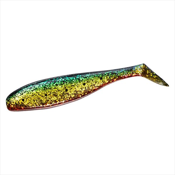 Daiwa Worm Licky Shad 3.5inch Green Gold Red Berry