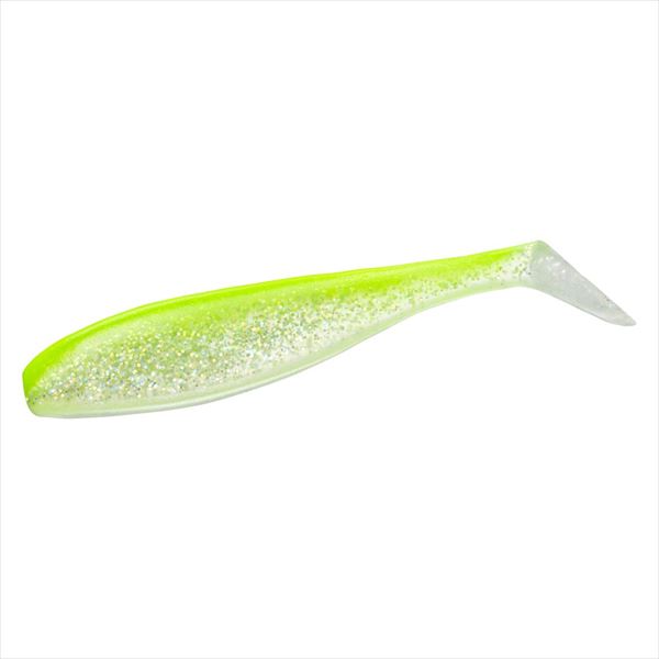 Daiwa Worm Licky Shad 3.5inch Clear Lemon Glow