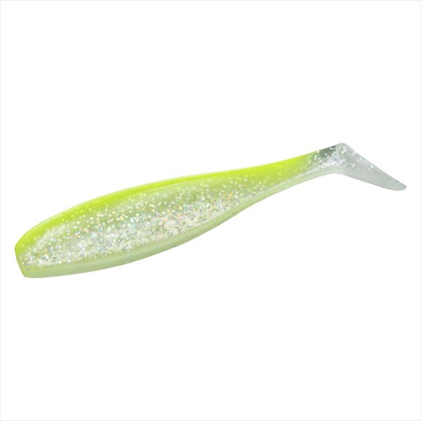 Daiwa Worm Licky Shad 3.0inch Clear Lemon Glow