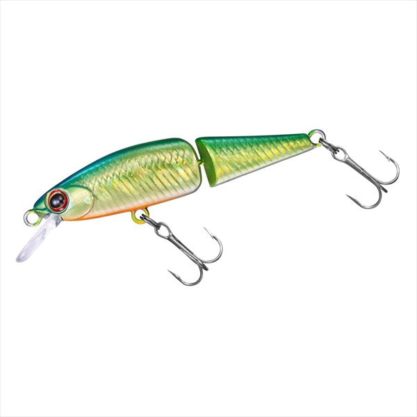 fish doctor lure Daiwa Trout Plug Doctor Minnow 2 Joint 70S Lime green