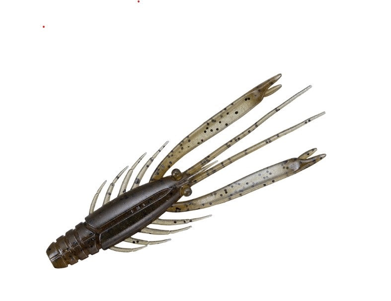 Daiwa Worm Silver Wolf Urban Shrimp 2.4inch Green Pumpkin