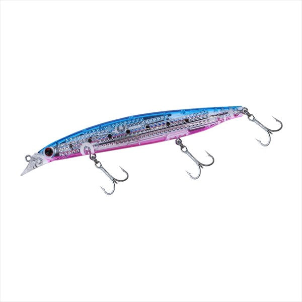 Daiwa Seabass Lure Shoreline Shiner-Z Vertice R Laser impact 125S LI Blue/Pink Sardine
